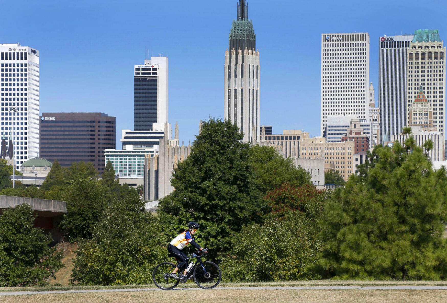 14. Tulsa's skyline: Unique, picturesque
